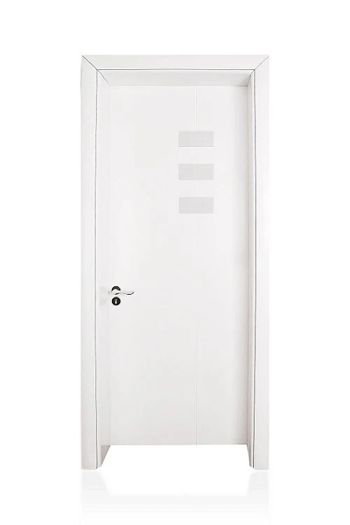 Premium Modern Minimalist Waterproof Zero-Formaldehyde WPC Interior Door With Customizable Finish And Hardware For Hotel & Residential Projects suppliers